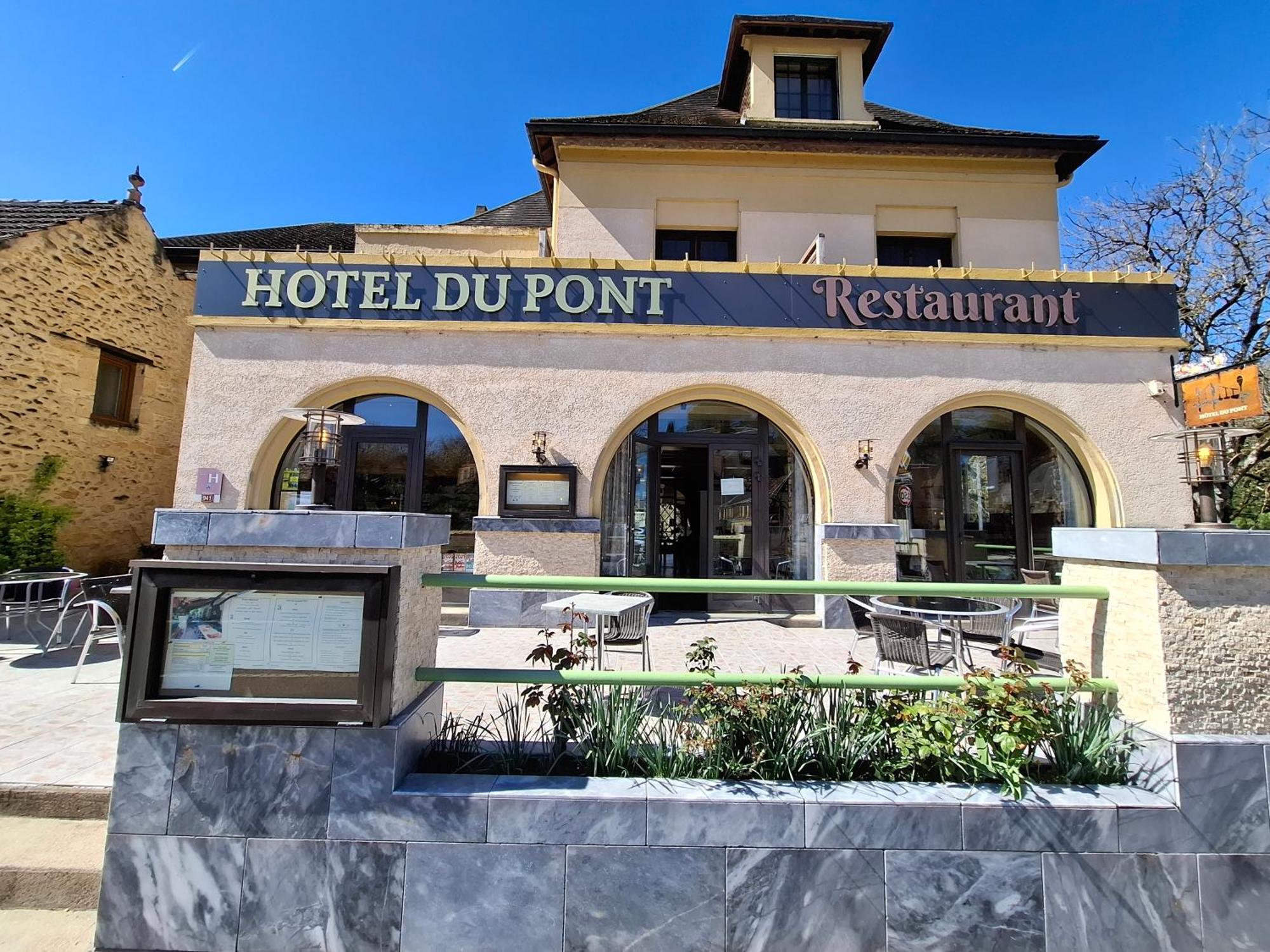 Hotel Du Pont Et Restaurant A Grolejac Экстерьер фото