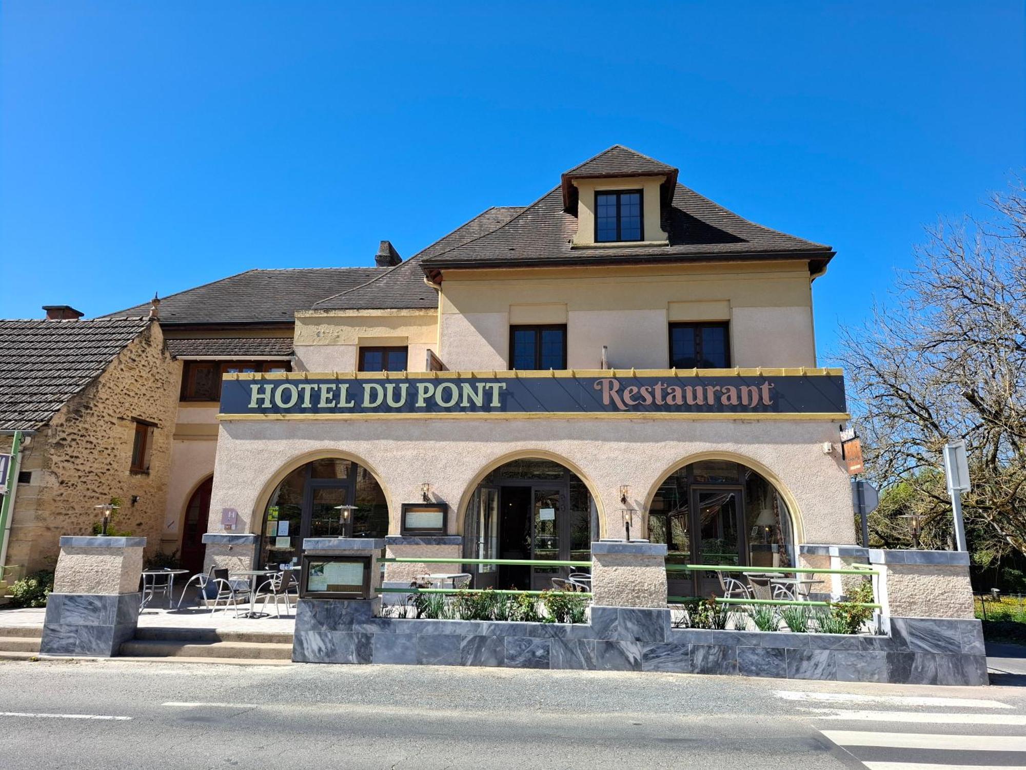 Hotel Du Pont Et Restaurant A Grolejac Экстерьер фото